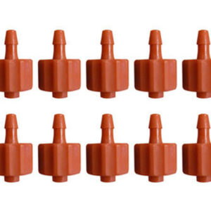 Male Luer Integral Lock Ring 2.25mm ID Tubing (100 pc)