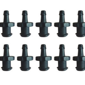 Female Luer Thread Style Barb 4.0mm ID Tubing Blank (20 pcs)