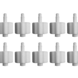 Male Luer Integral Lock Ring 2.4mm ID Tubing (20 pcs)